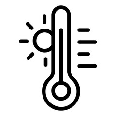 termometer Line Icon