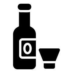wine Solid icon