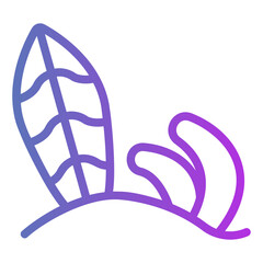 surfboard Gradient icon