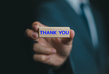   Saying thank you when you feel grateful at work for business is a message of love, communication...
