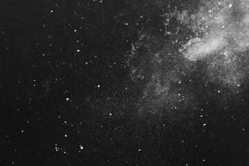 Fototapeta premium Abstract Glitter Effect On Black Background