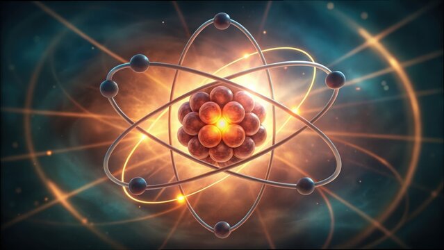 Atomic Structure and Neutron Interaction in Stunning Visualization