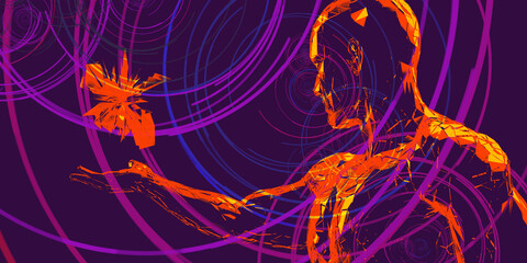 Futuristic Abstract Concept