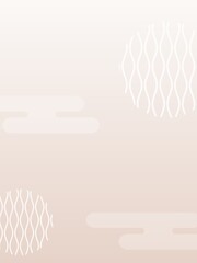 和柄のある背景素材