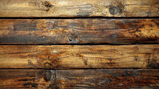 Close-up view of rustic wooden planks showcasing rich textures and natural imperfections