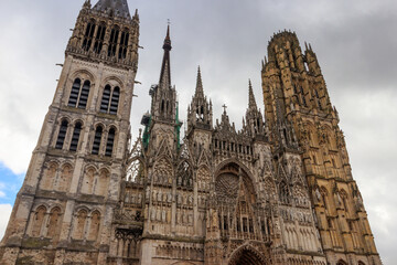 Cathedral Notre Dame of Rouen in France