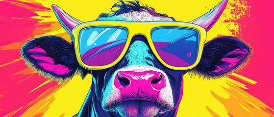 Cows and milk Concepts for Commercial and Creative Branding