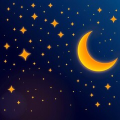 night sky with stars