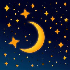 night sky with stars