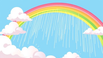 rainbow in the sky