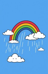 rainbow in the sky