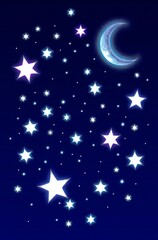 night sky with stars