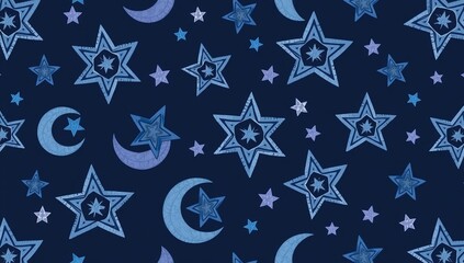 seamless star pattern