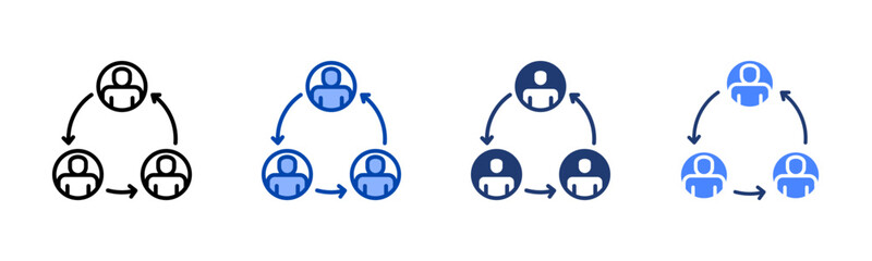 Resource icon set multiple style collection