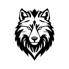 wolf symbol icon vectors illustration