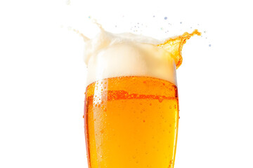 Foamy Beer Glass, drink splash, alcohol

