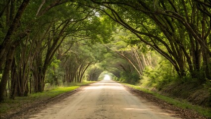 Fototapeta premium road in the forest