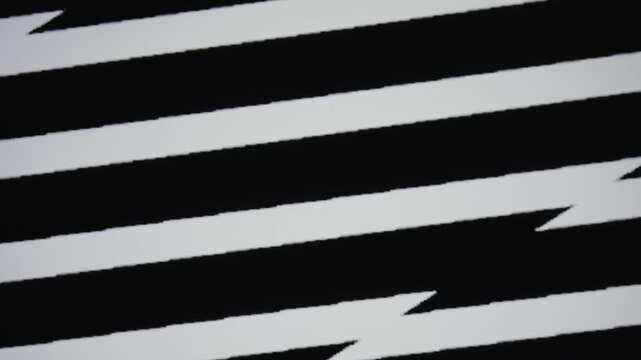 vintage black and white striped pattern with white lines