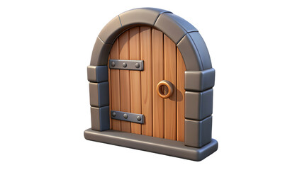 vintage wooden door