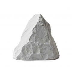 Sculpted Stone Piece With Textured Surface Displayed Indoors