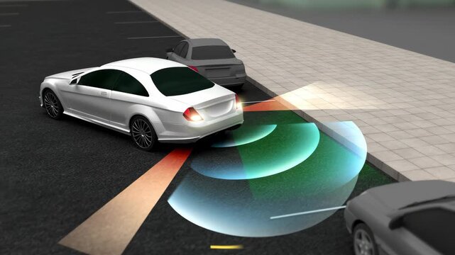 Car Reversing with Smart Parking Sensor Assistance