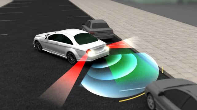 Car Reversing with Smart Parking Sensor Assistance