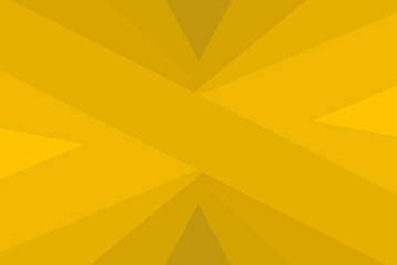 Abstract Yellow Background with Light Rays or Beams