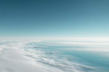 Obraz premium hyperrealistic ultraminimalistic photograph of serene sky designed as modern website backdrop