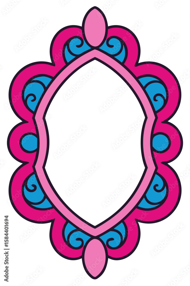 Poster discover a beautifully designed line border element, perfect for enhancing your creative projects wi