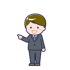 会社員／ななめ／男性 16