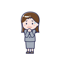 会社員／ななめ／女性 23