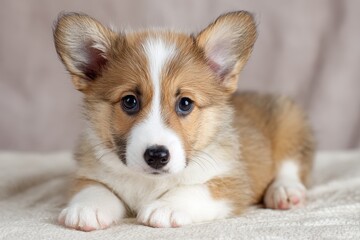 adorable corgi pup