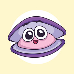 Flat Vector Animal Sea Illustration