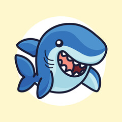 Flat Vector Animal Cute Illustration