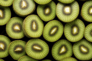 kiwi slices background