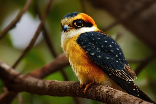 Collared Falconet India s tiniest bird of prey