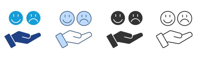 Feedback Icon Set Multiple Style Collection