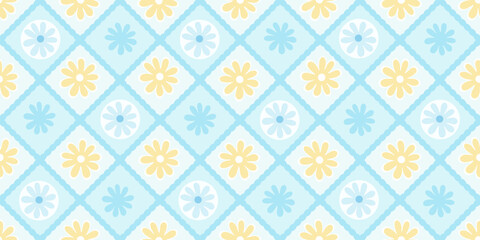 Retro Pastel Seamless Pattern
