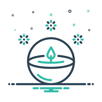 Mix icon for candle