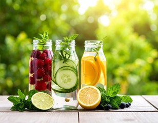 Refreshing fruit infused water (1)