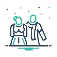 Mix icon for protect