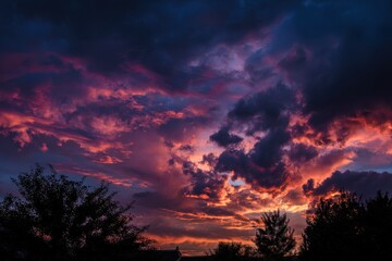 Fototapeta premium Ideal dusk sky photos