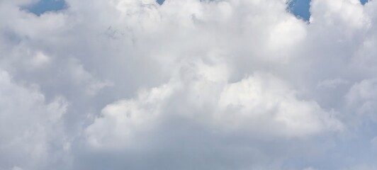 blue sky with clouds