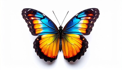 Obraz premium A butterfly isolated on white background