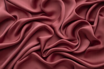 Obraz premium Rose silk fabric folds textile texture