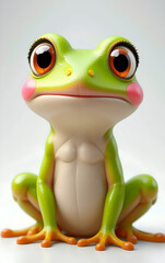 green eyed tree frog