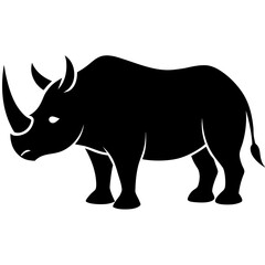 rhino vector illustration