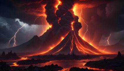 fire in the forest