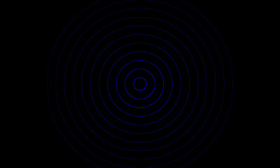 Radio Wave illustration effects on Green Screen background. circle waves in white background, EPS10
