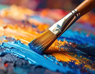 Paintbrush Strokes Canvas  